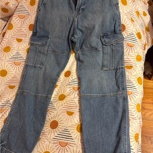 Hollister Men's Denim Cargo Pants